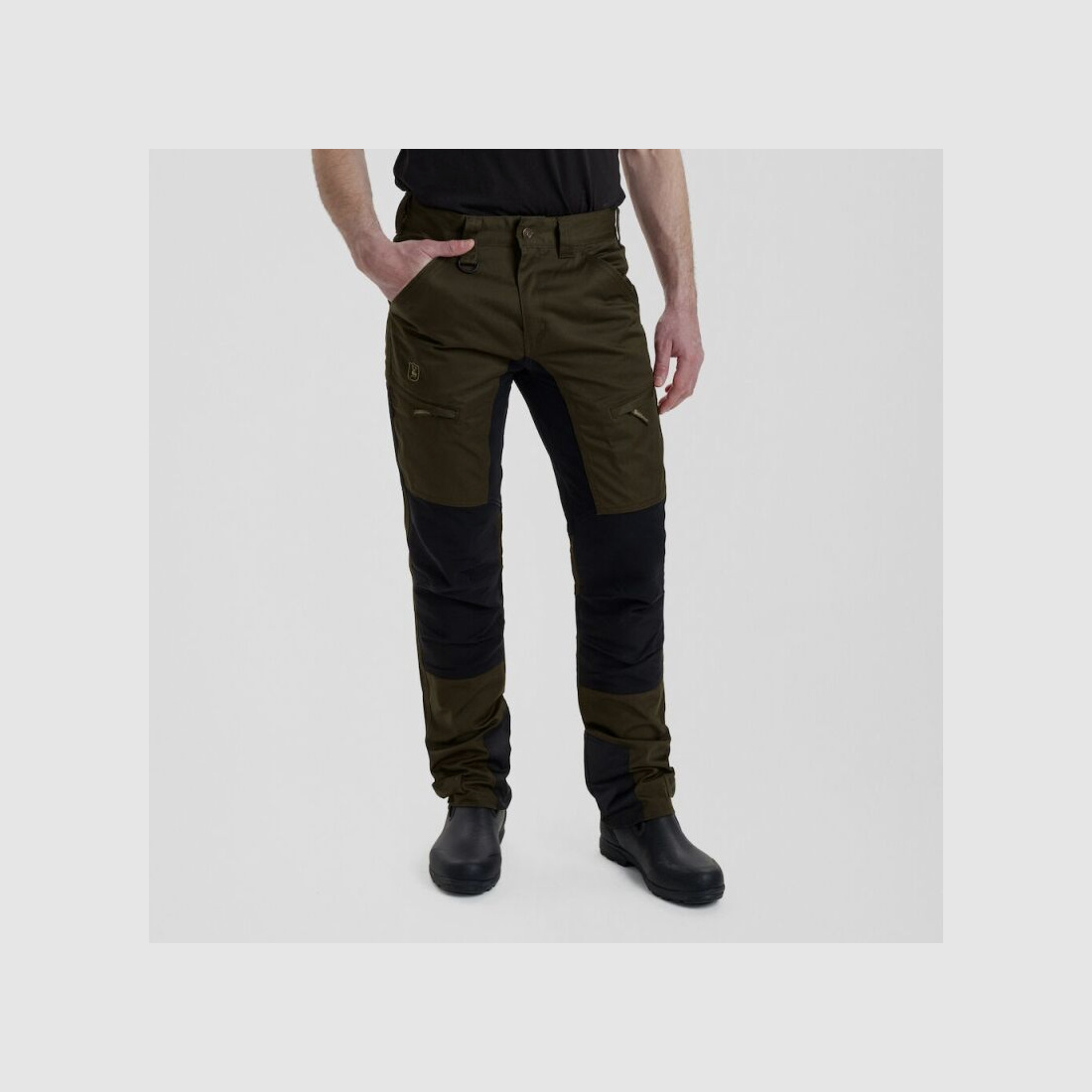 Deerhunter Herren Hose Rogaland Stretch Kontrast Adventure Green