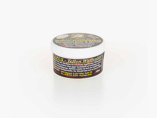 Teflon Waffenfett - LUPUS – Inhalt: 100g