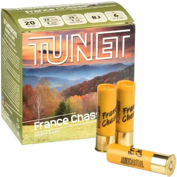 Cartridges Tunet France Hunting Caliber 20/70