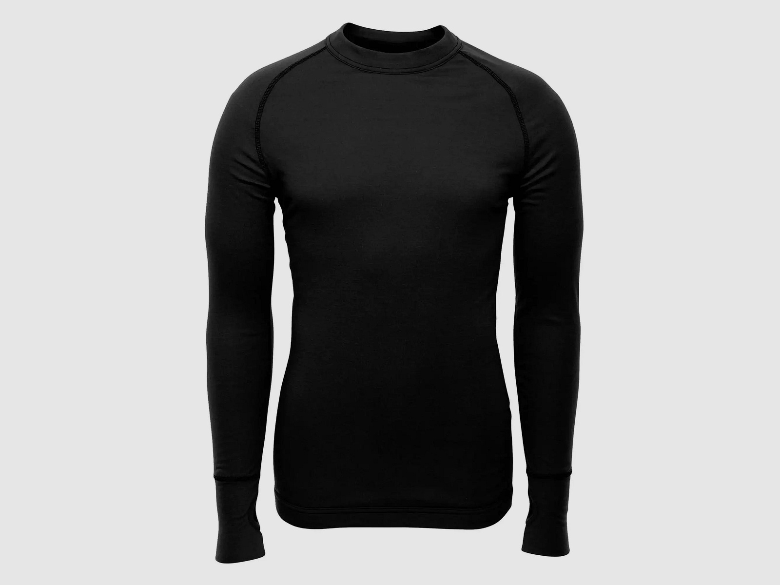 Brynje Brynje Shirt Arctic avec Ouvertures pour Pouces - Noir / 3XL Homme