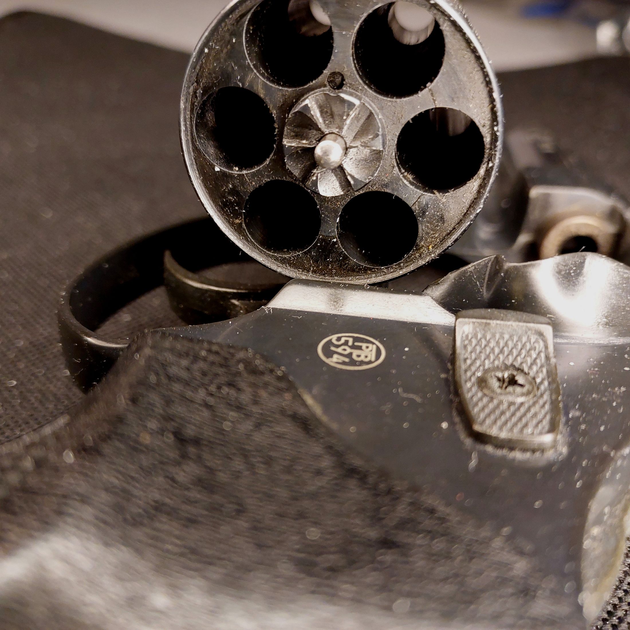 Röhm RG69 Schreckschuss Revolver brüniert (PTB 341) Rg 69 Stahltrommel OVP