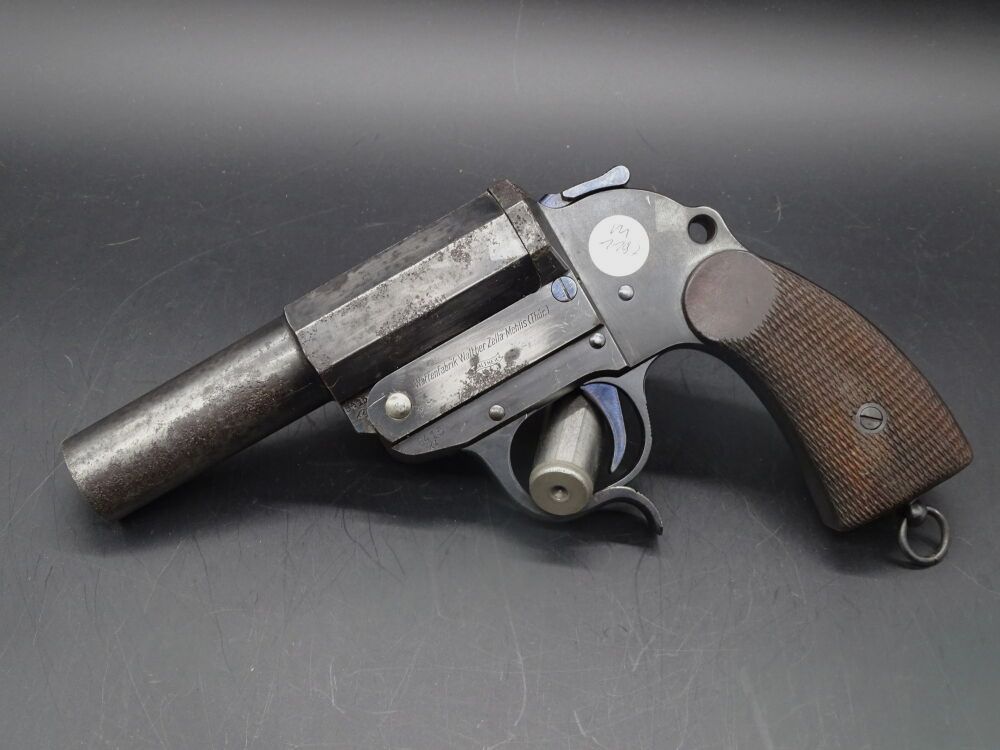 Walther Zella Mehlis Signalpistole Heeresmodel 1934 Kaliber 4 Heeresmodel 1934