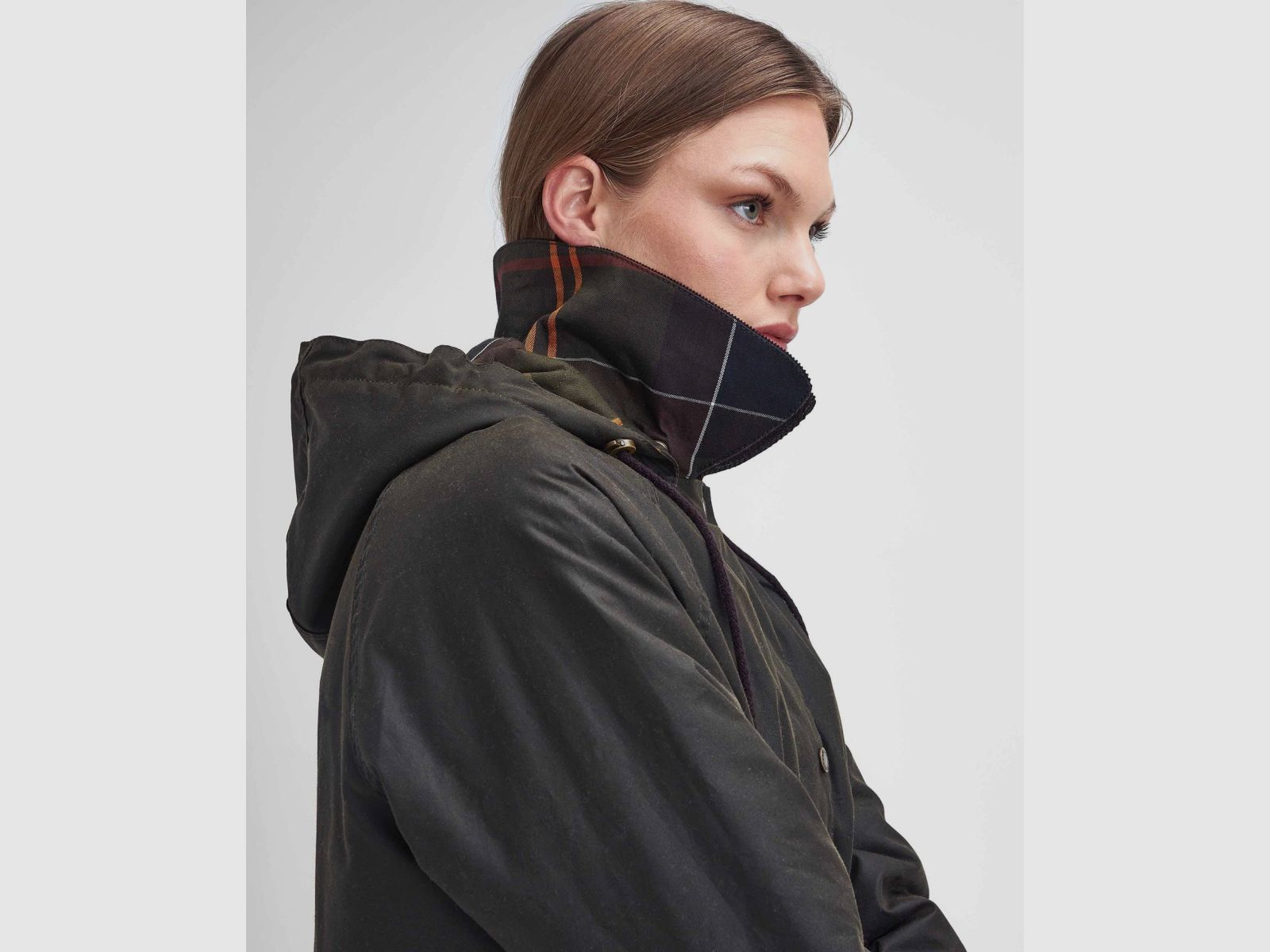 Chaqueta de cera BARBOUR Willows OLIVA