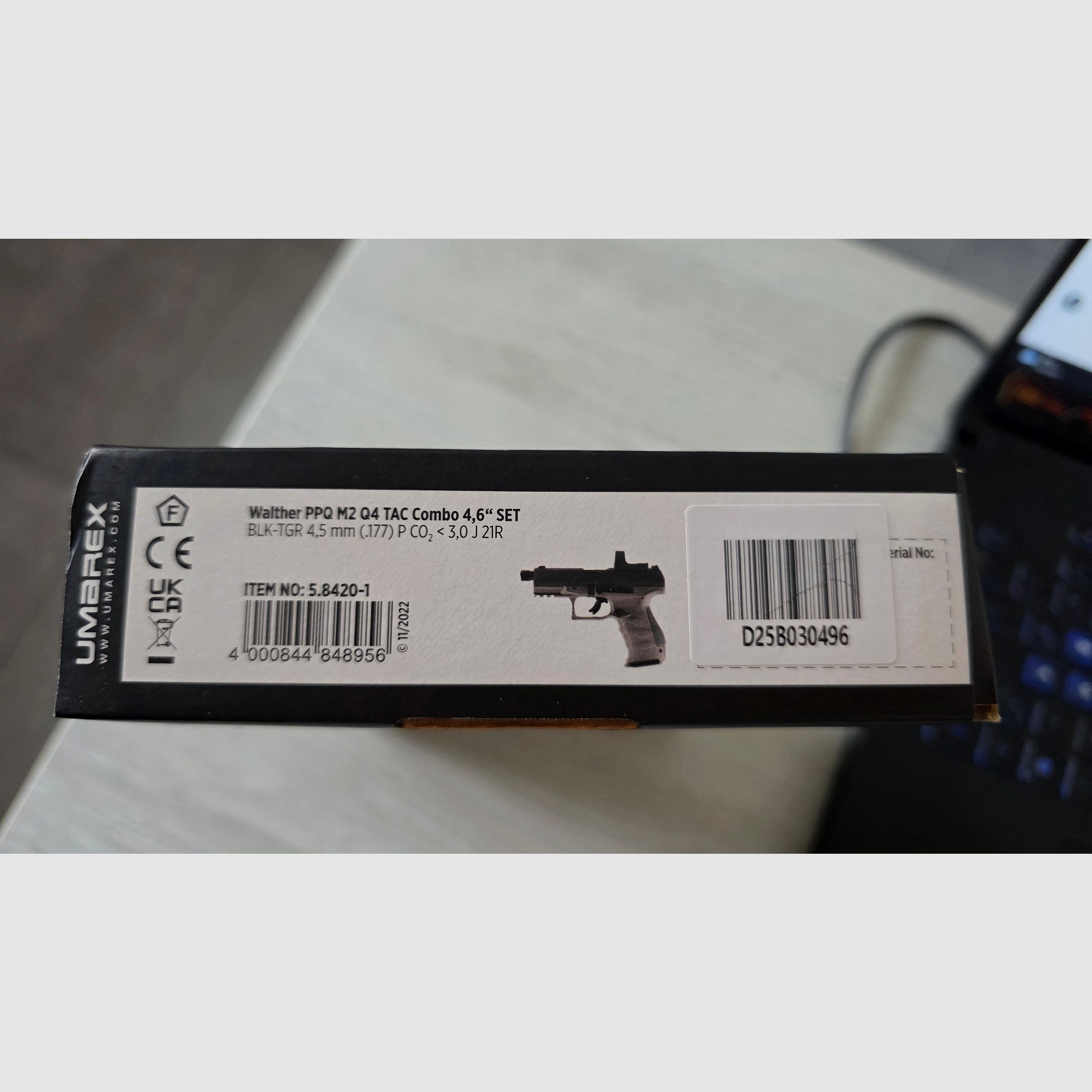 Umarex Walther PPQ M2 Q4 Tac Combo, image 3 sur 3