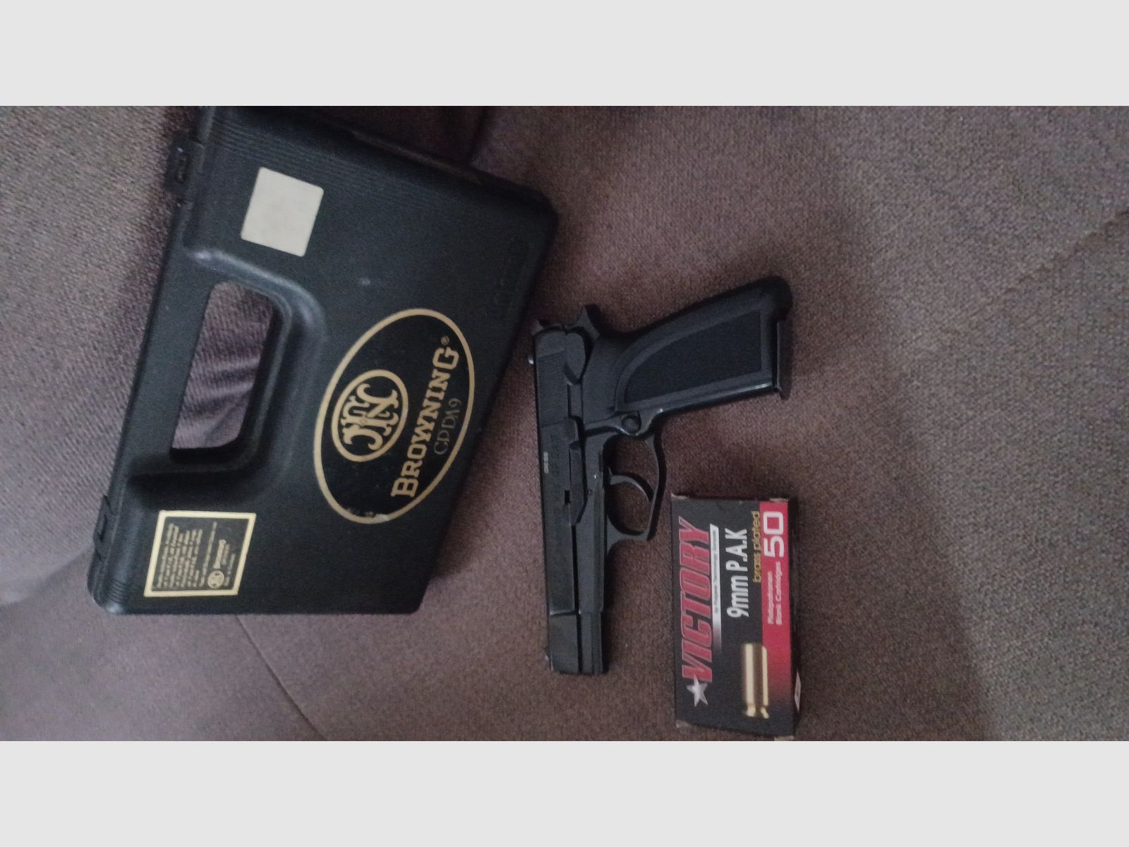  Pistolet d'alarme Browning GPDA9 des années 90 