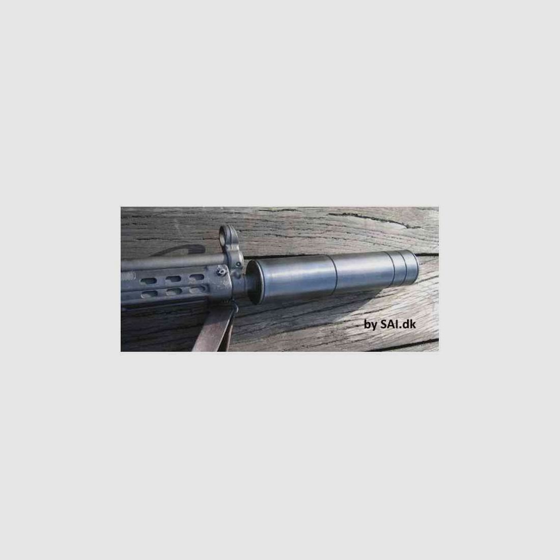 SAI H&K G3-3A 7.62 M15X1 Suppressor