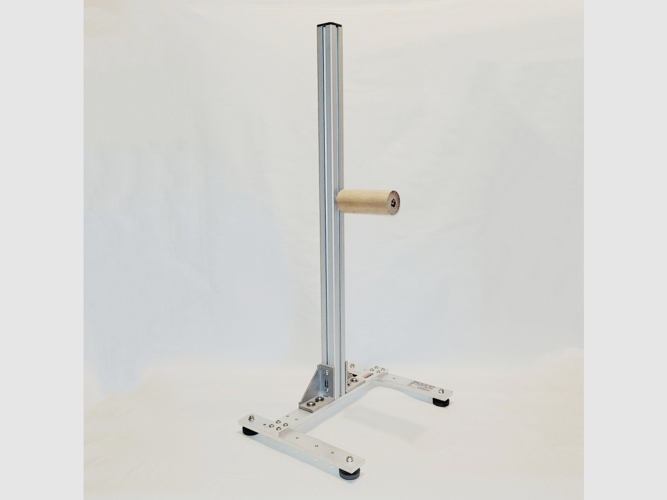 KGF Auflagestativ - Auflageständer Alu H-800-Basic mit Buchenholz-Auflage 