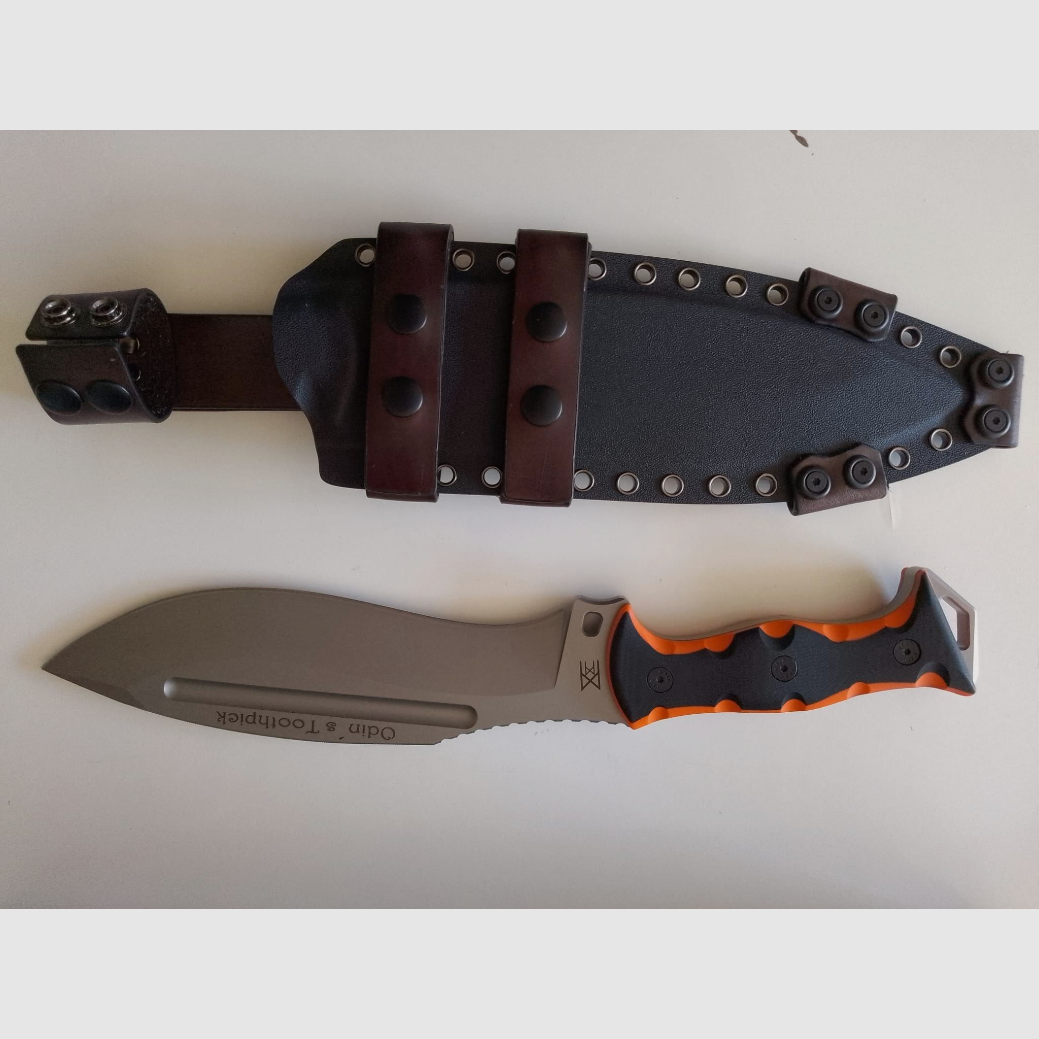 Midgards Odin,s Toothpick Kukri V2 Messer Neu und Original
