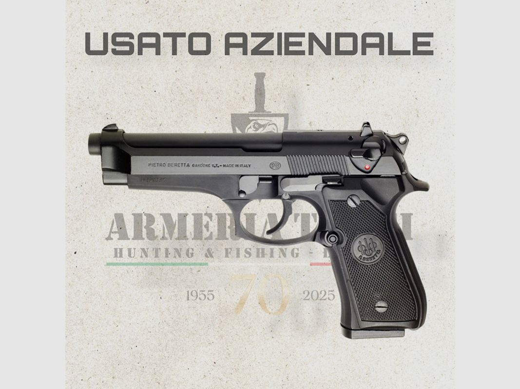 USATO – PISTOLA – BERETTA MOD. 92FS cal. 9×19, immagine 1 di 4