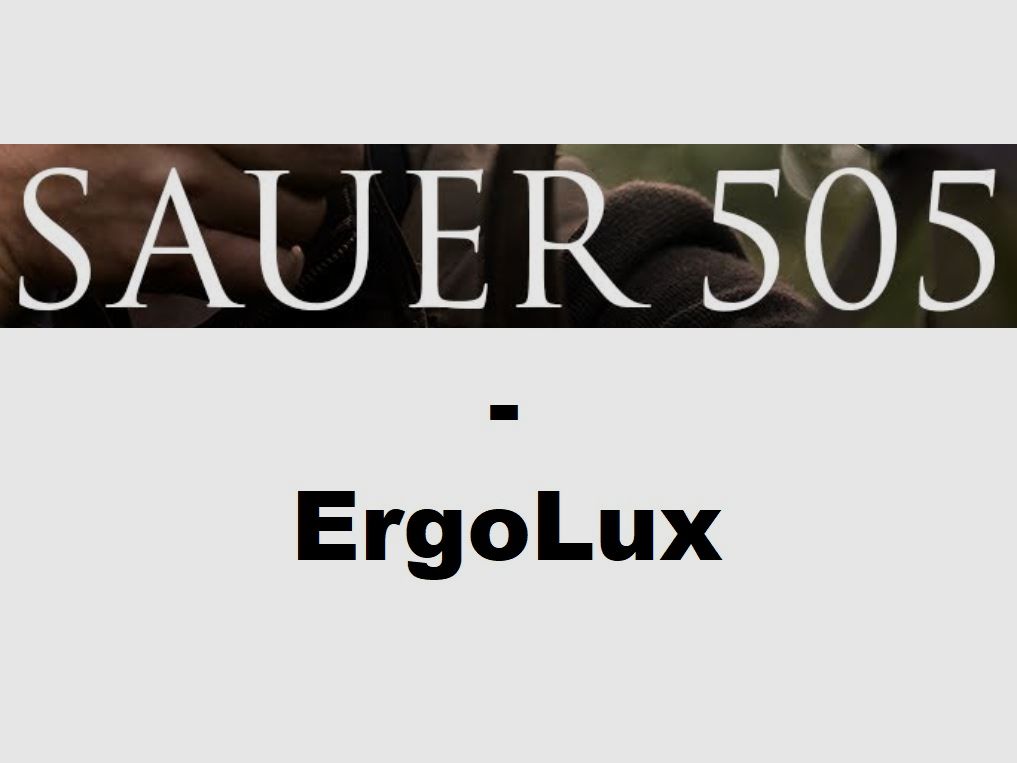 Rifle repetidor Sauer 505 ErgoLux