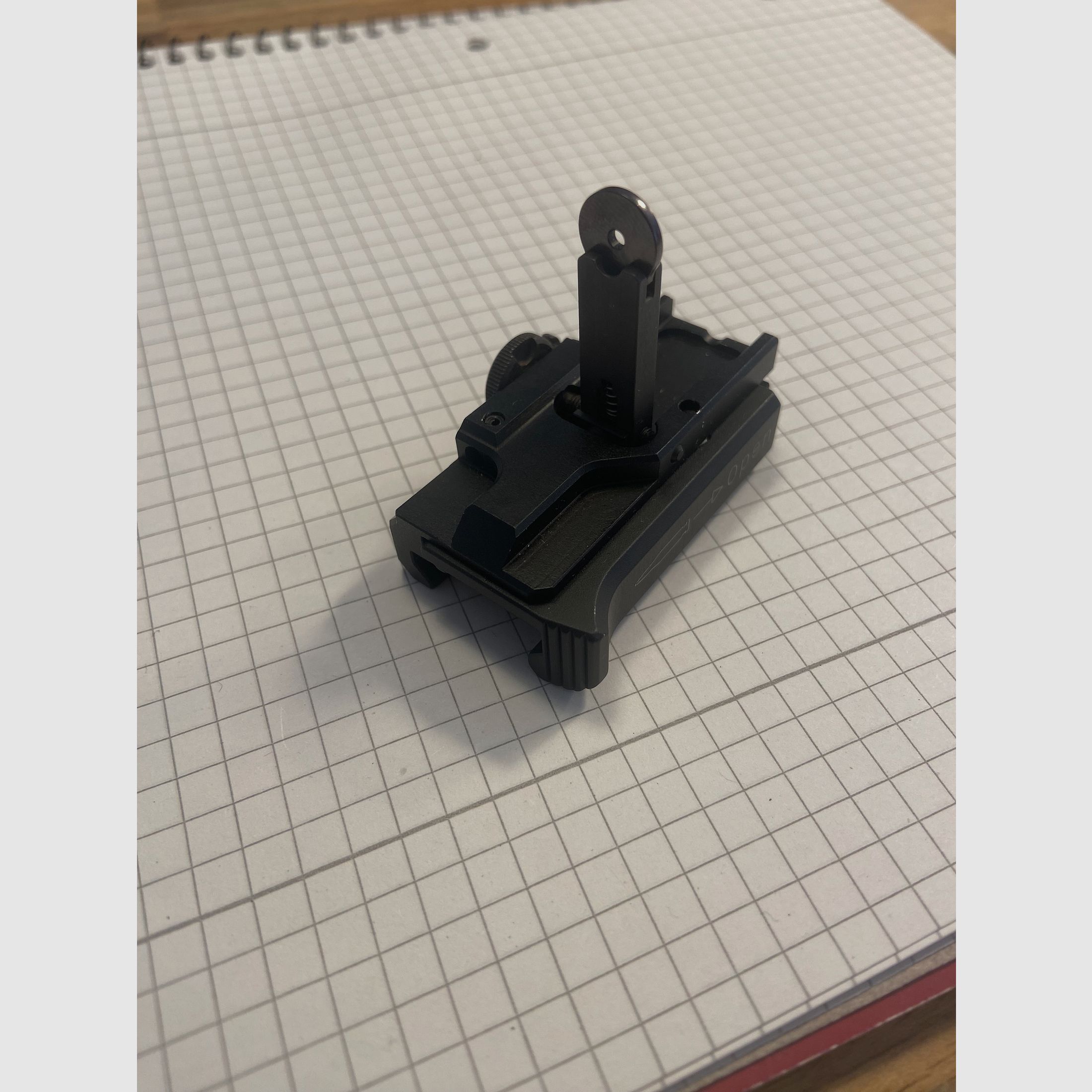 HK MR 223 Heckler & Koch quick-change sight rear - Universally usable and in top condition