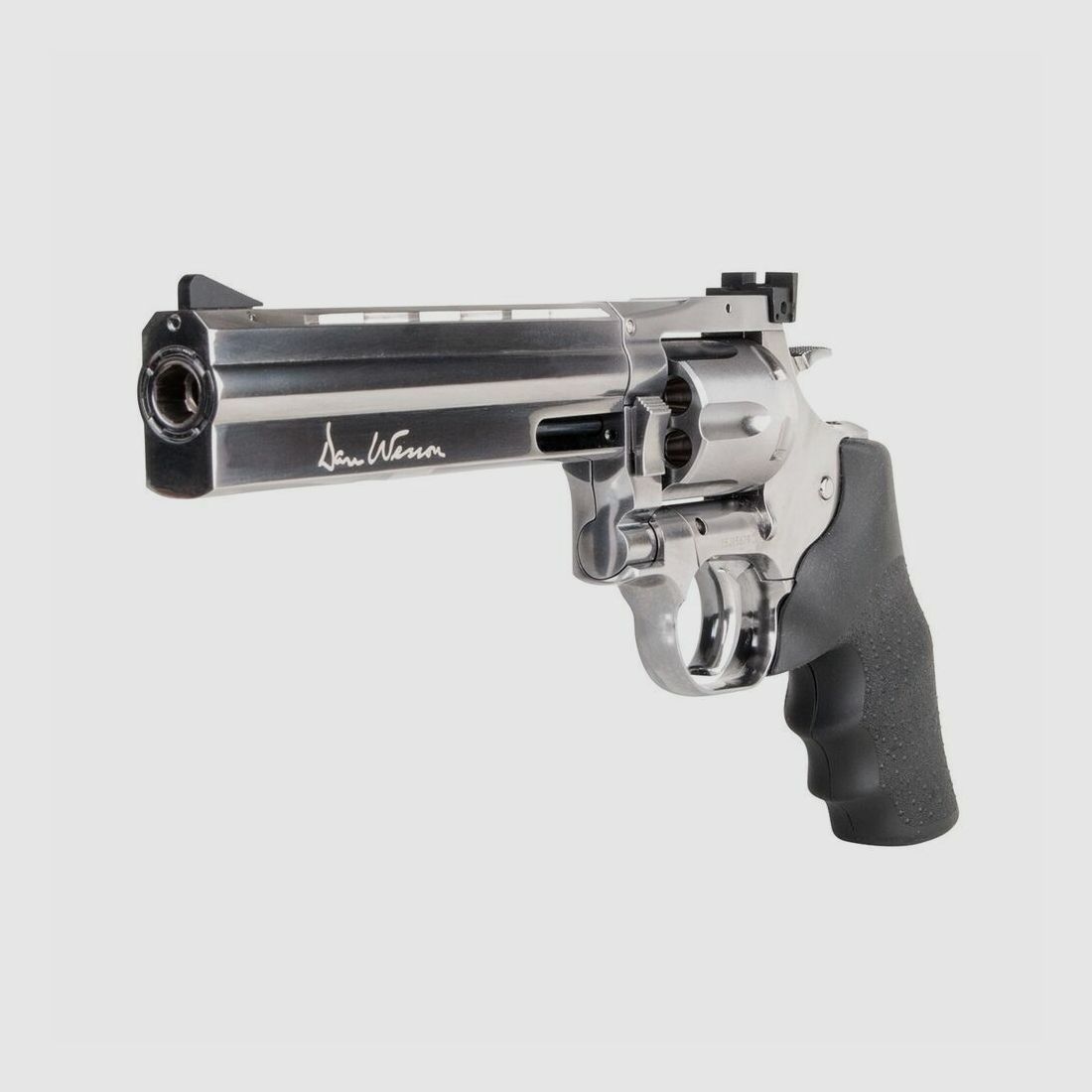Dan Wesson 715 6" Argento 4,5mm BB Pressione d'Aria CO2