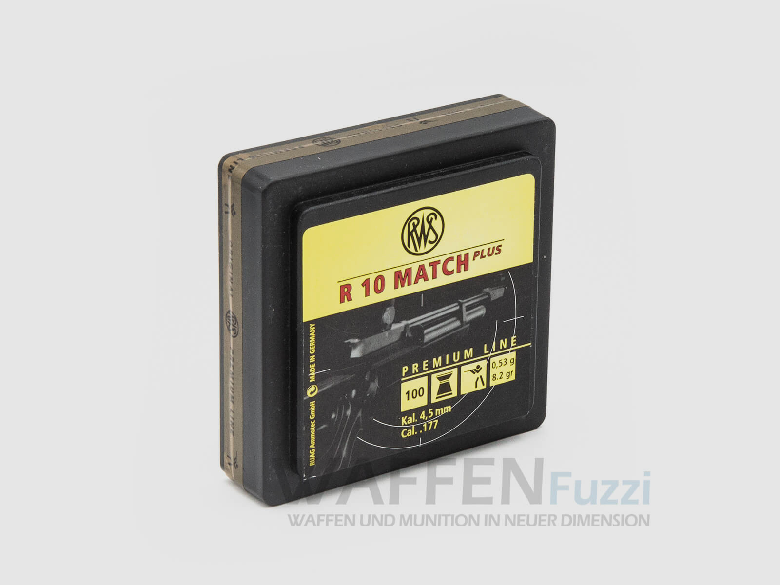 RWS R10 Match Plus 100 pcs. caliber 4.5mm