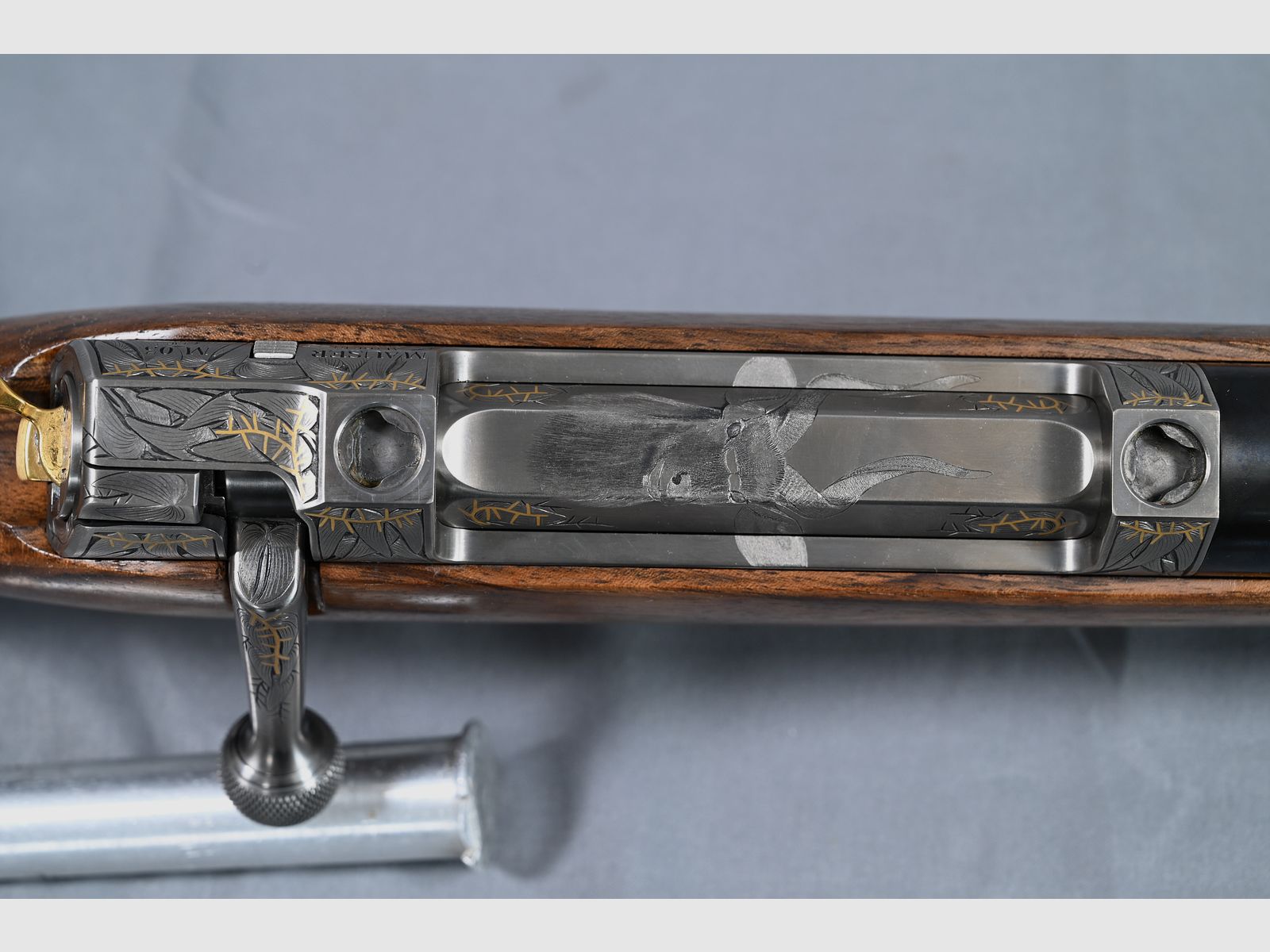 Mauser M03 Nyala Einzigartig Handgravur 6,5x57, Bild 9 von 10