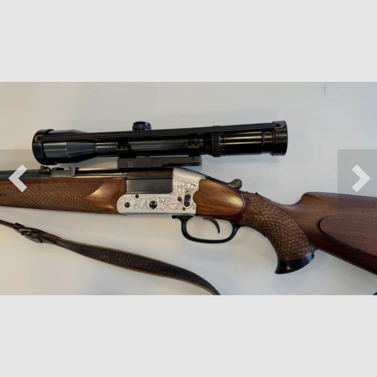 Bockbüchsflinte HEYM 22 (Kaliber 16/70 und 5,6x50 R Mag) + Swarovski Habicht 1,5-5x42 Optik