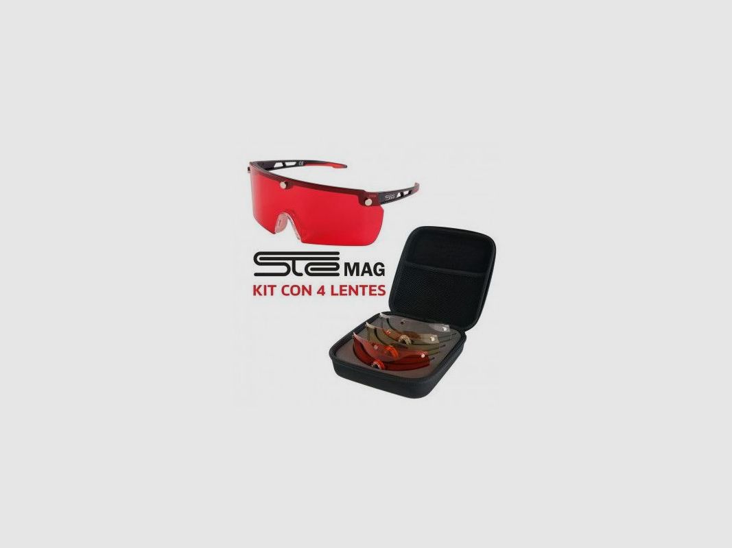 Schießbrille Kit STE MAG + 4 Linsen