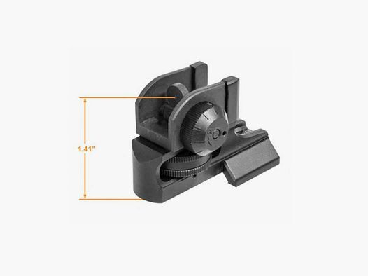 Hausse fixe UTG pour AR15 - HAUSSE FIXE ARRIERE UTG POUR AR15 (compatible AD99995)