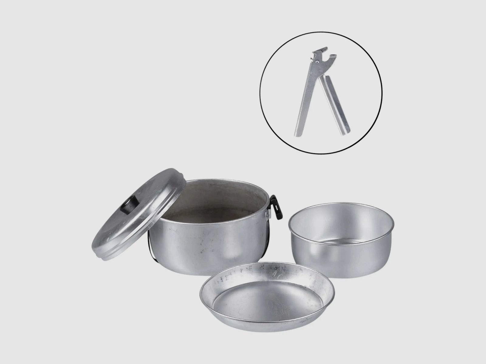 BW Kochgeschirr Trangia 5-teilig gebraucht