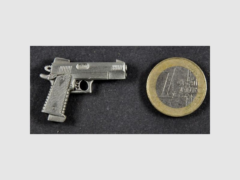 Colt 1911A1 Government Sportausführung als Metall-Anstecker
