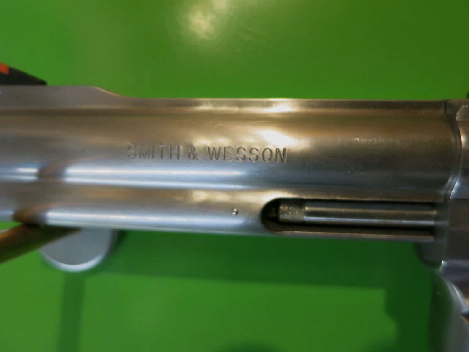 Smith&Wesson Mod. 627-0, WISCHO Target-Champion, .357 Magnum, 5.5" barrel, stainless   #64-