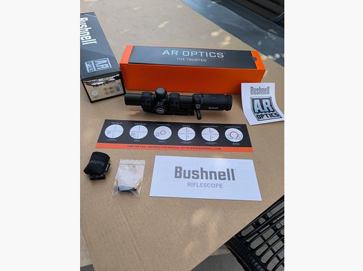 Bushnell AR Optic 1-6X24 BTR-1 LPVO  IPSC 3 Gun Drückjagdglas