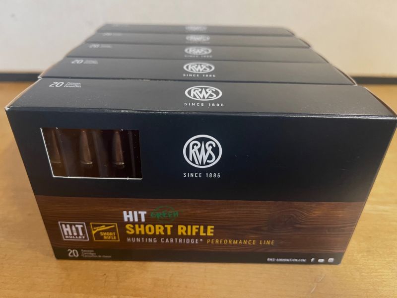 RWS HIT Short Rifle 308Win 9,7gr