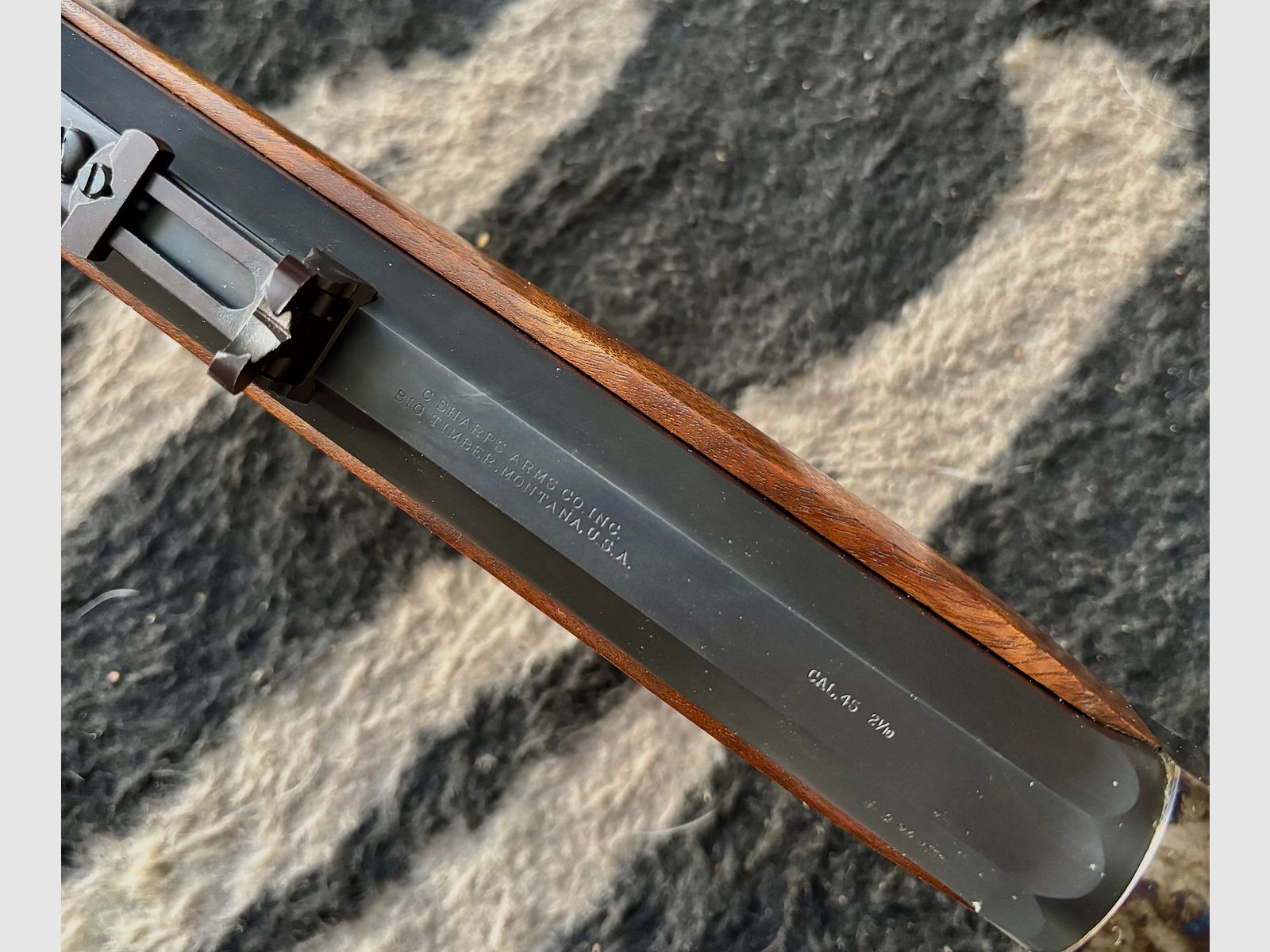 Sharps 1875 rifle caliber 45/70 Gov. by C.Sharps Montana brand new