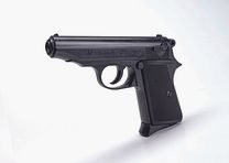 ME 9 Mod. Para, Cal. 9 mm P. A. Knall, nero brunito