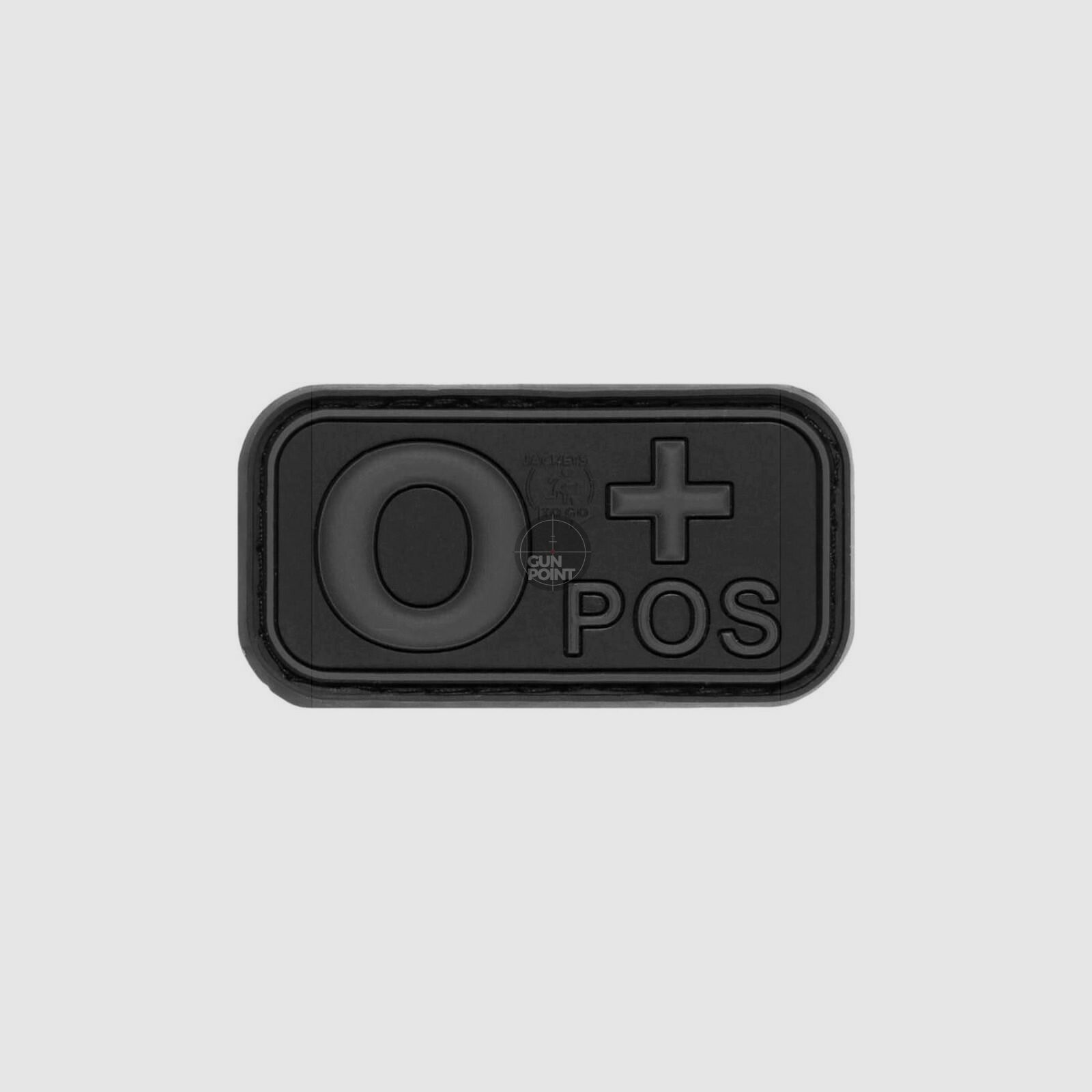 JTG Bloodtype Rubber Patch 0 Pos-Blackops