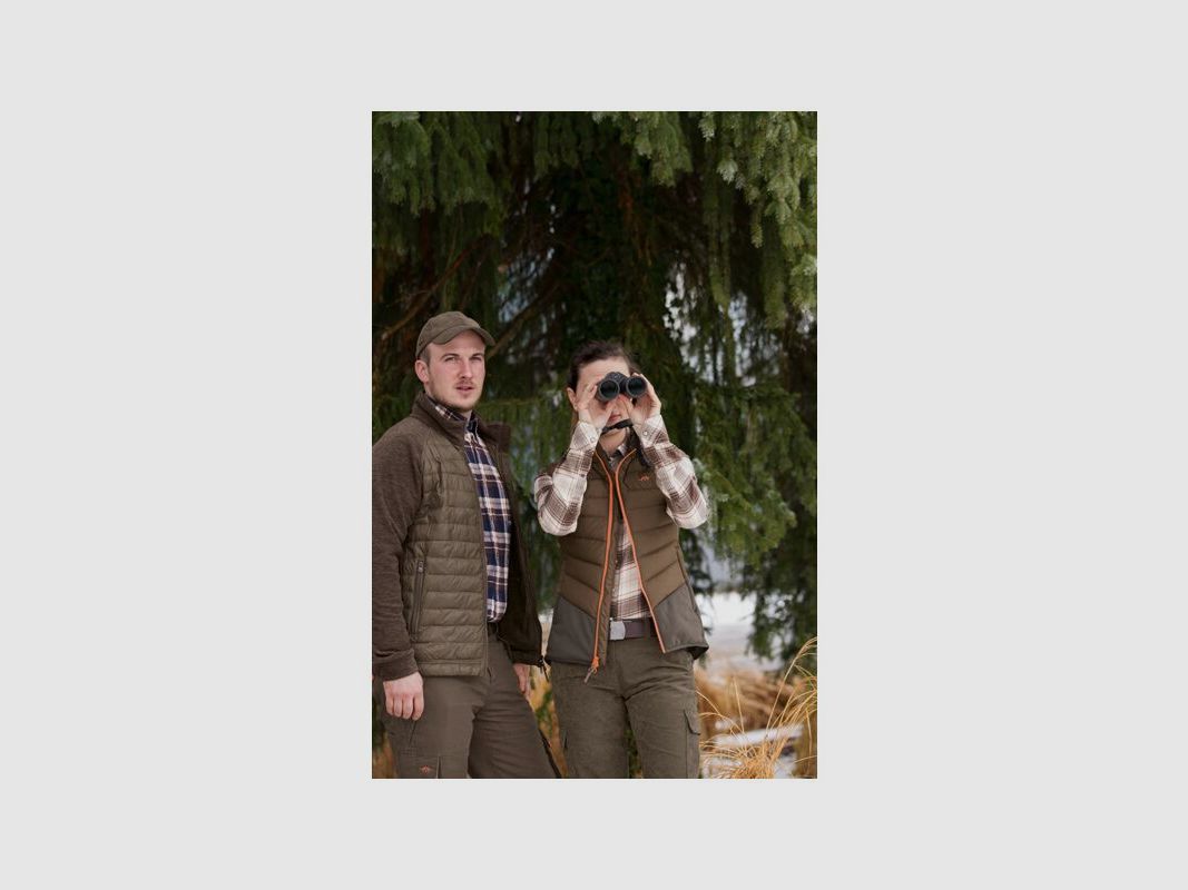 Blaser Daunen Weste Damen braun