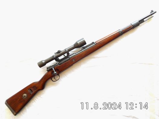 Scharfschützengewehr 98k, Code byf 43 -Norweger- Kal. 30-06 mit Seitenmontage und ZF Zeis Zielsechs