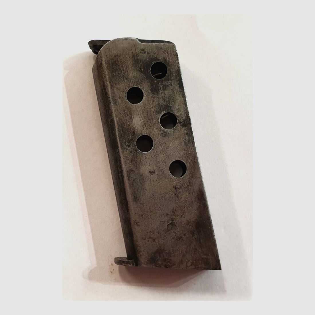 FN-magazijn FN 1906 6,35 mm, 6 schots magazijn, gestempeld met FN