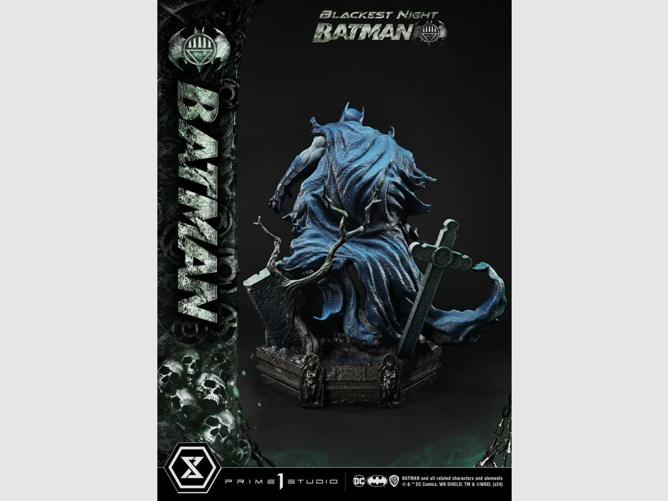 Batman Premium Masterline Series Statue Batman Blackest Night Version 45 cm | 43111
