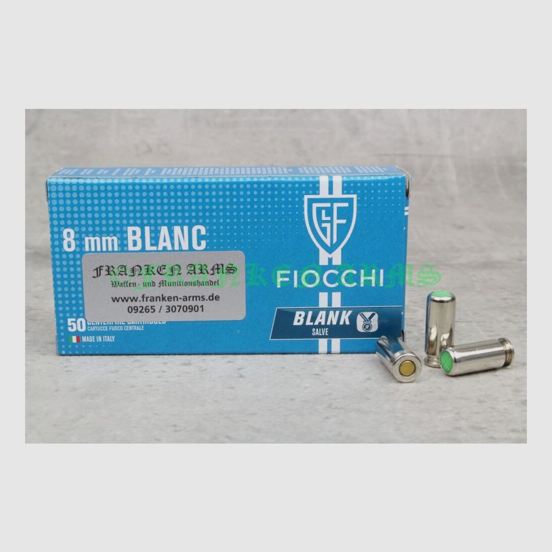 Fiocchi 8mm Knalpatronen 50 Stuks