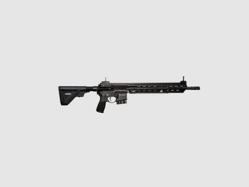 HECKLER & KOCH Selbstladebüchse Mod. MR223 A3 -16,5'' LANG .223Rem  Slim-Line Black