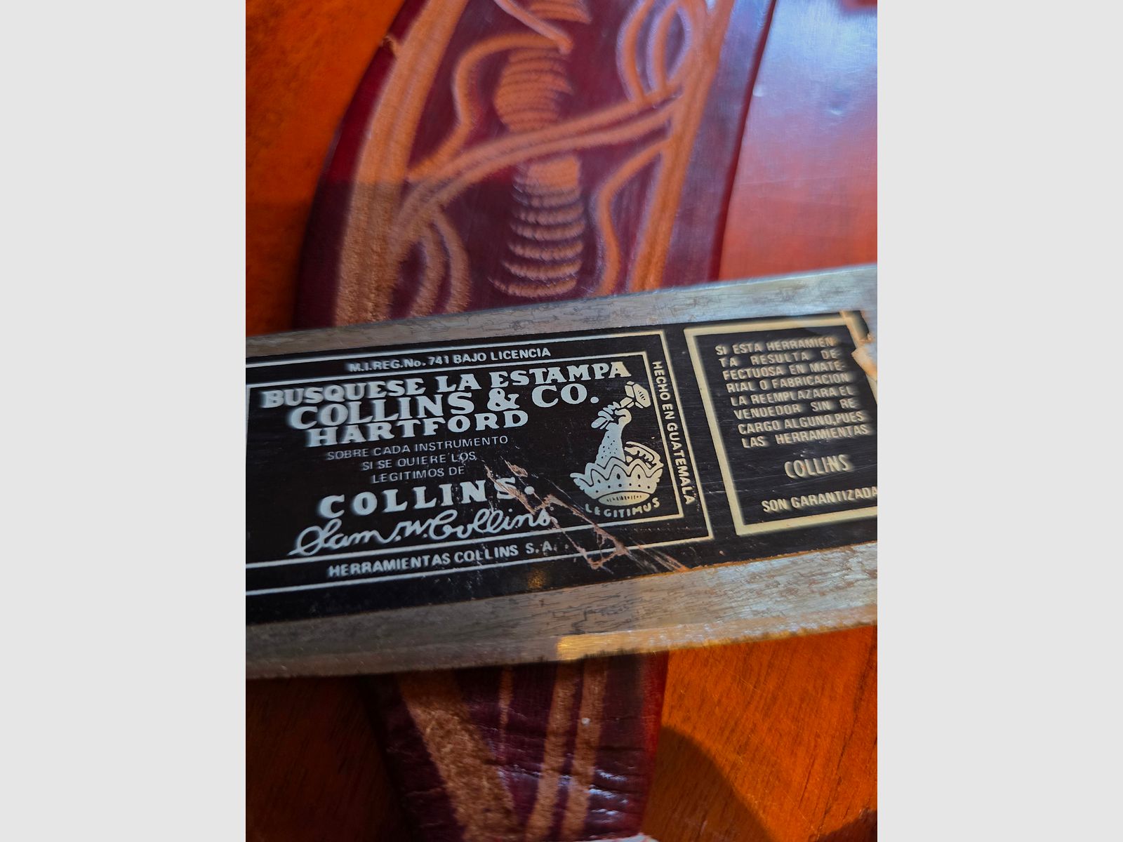 Machete Vintage Guatemala Zuid-Amerika