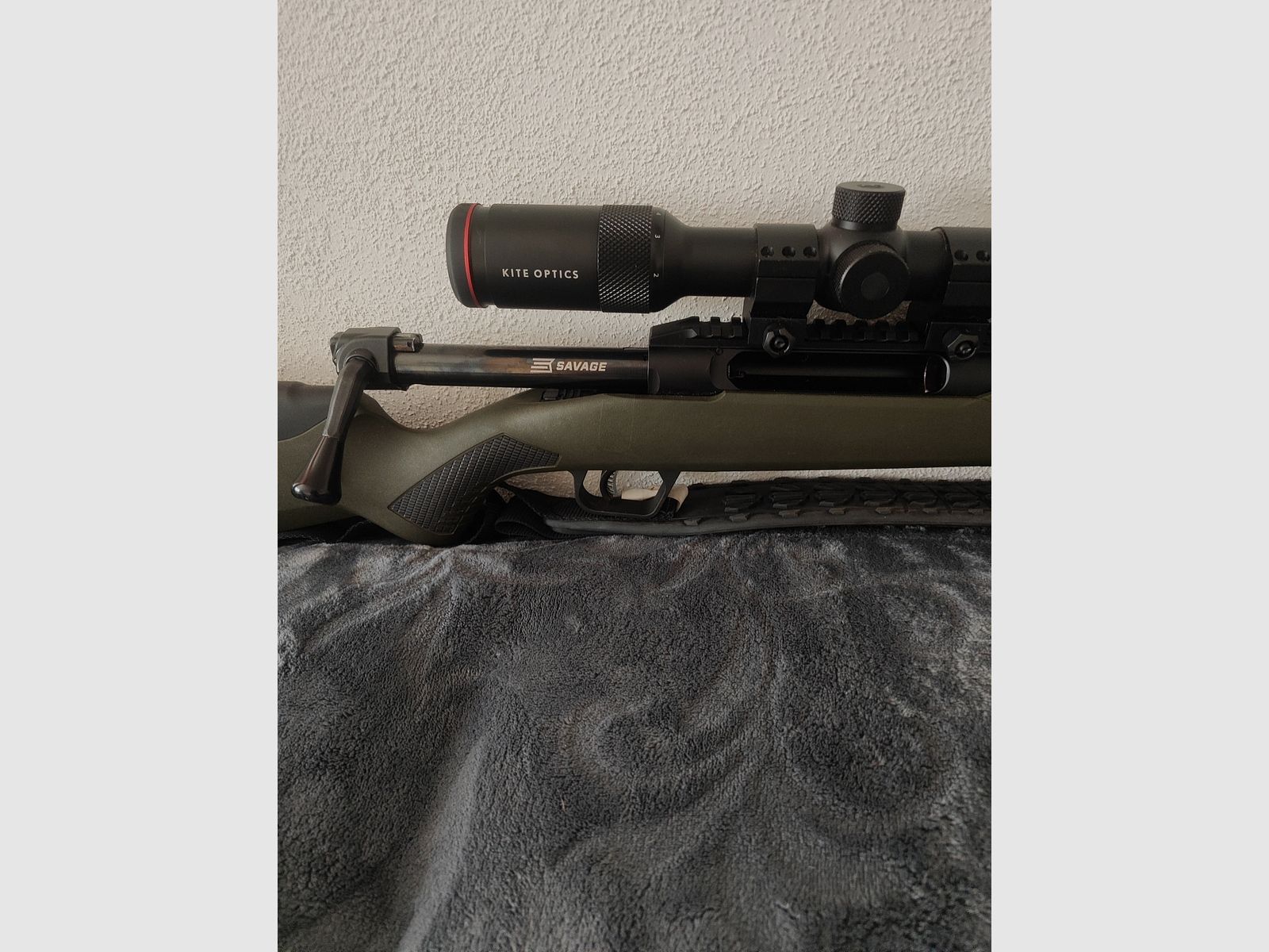 Savage rifle de cerrojo recto