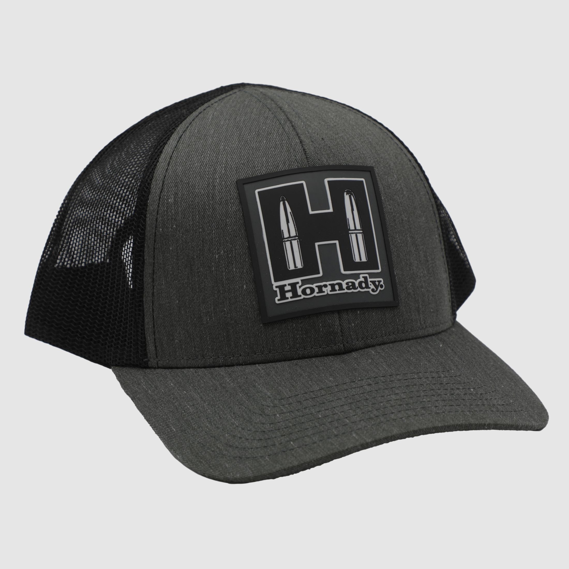Gorra Hornady Shield Gris Negro Mesh