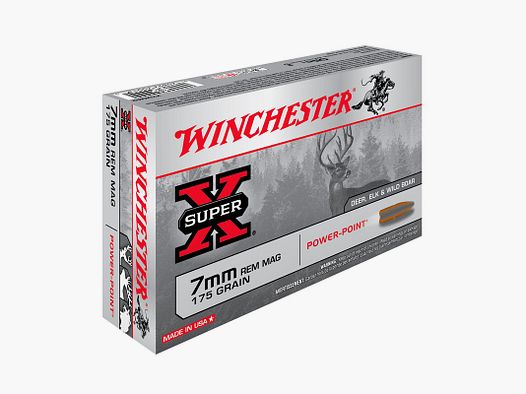 Munición Winchester Power Point cal.7mmRM 175gr