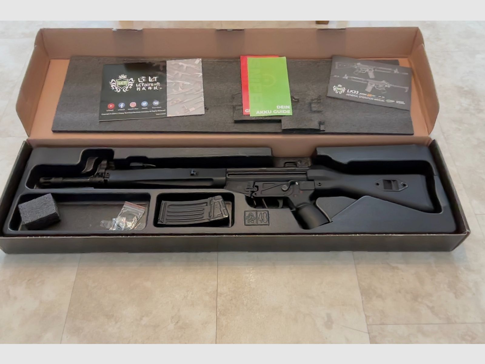 LCT LK-33 A2 airsoft rifle