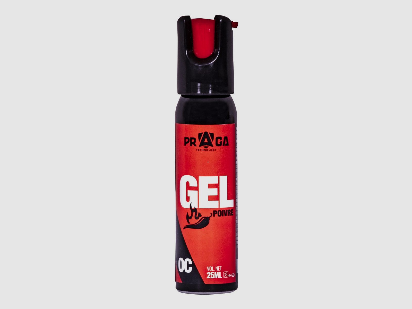 Praga Technology spray pieprzowy czerwony 25ML