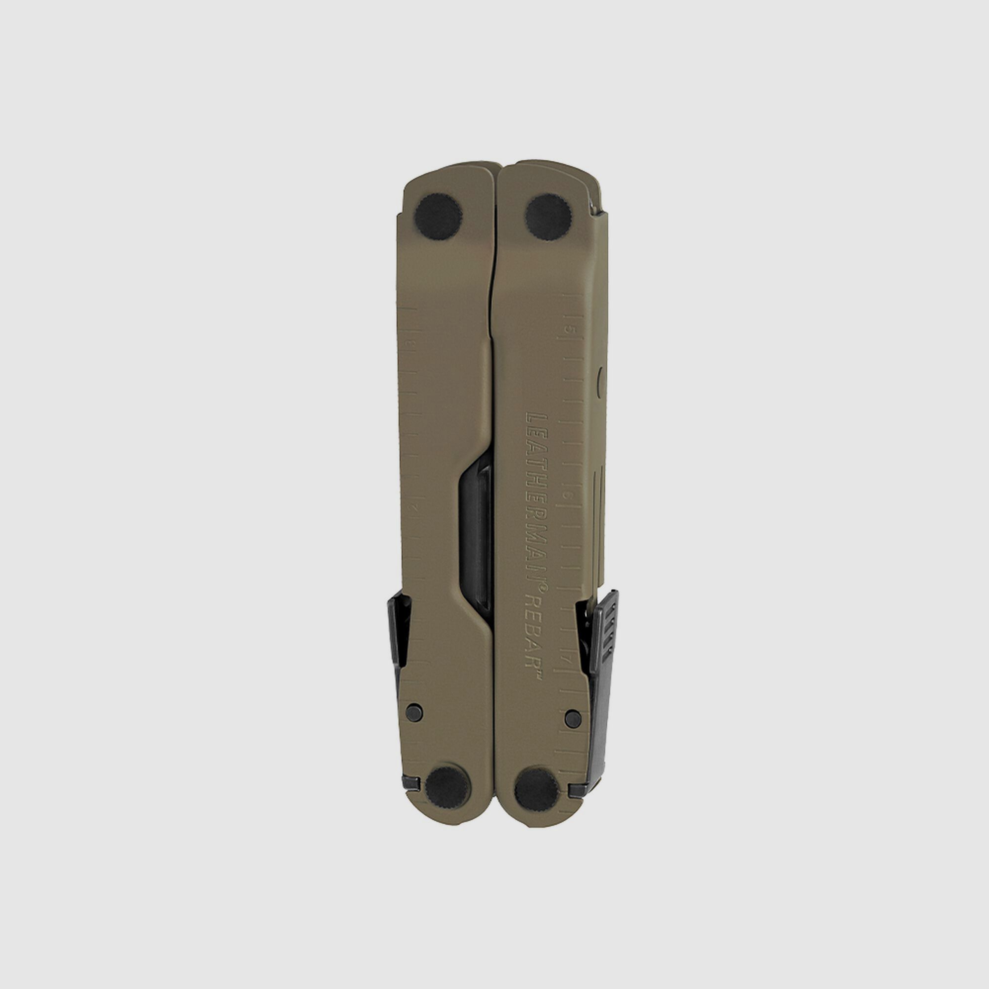 Leatherman REBAR Coyote Tan, Molle Holster, Schwarz, M