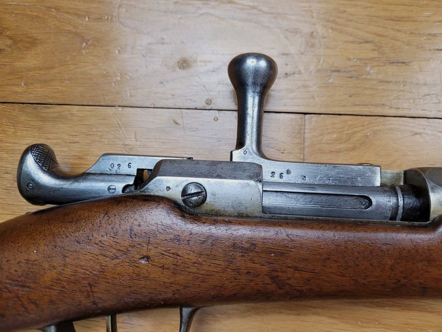 Mooie Chassepot-geweer 1866 – Keizerlijke Fabriek van St. Étienne – Oktober 1868 – bij de 1e RTA! – Origineel kaliber – Uitstekende loop – TBE, afbeelding 9 van 27