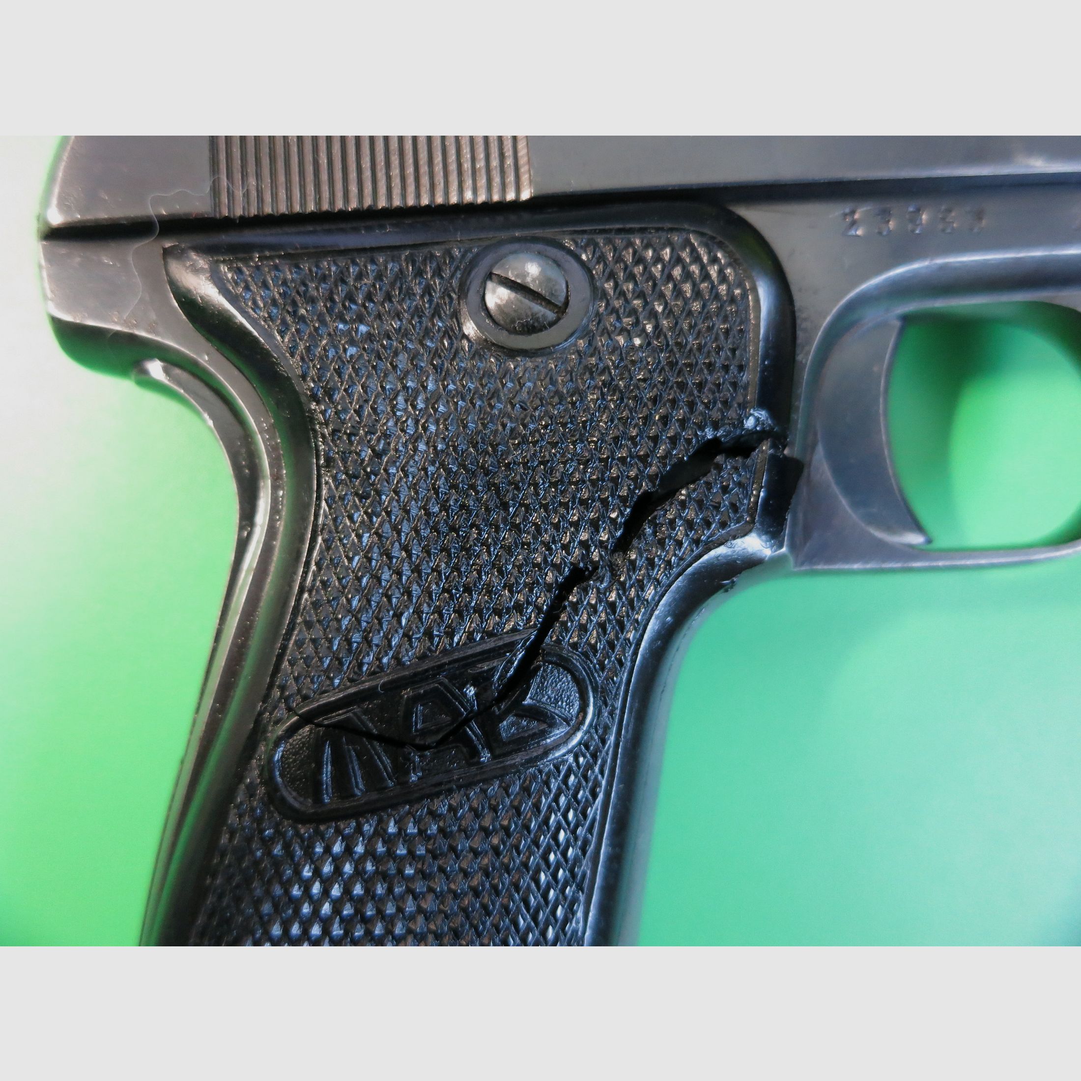 MAB (Manufacture d'Armes de Bayonne) Patent Model "D" State Police, Type 2, 7.65 mm - Collector's weapon #3