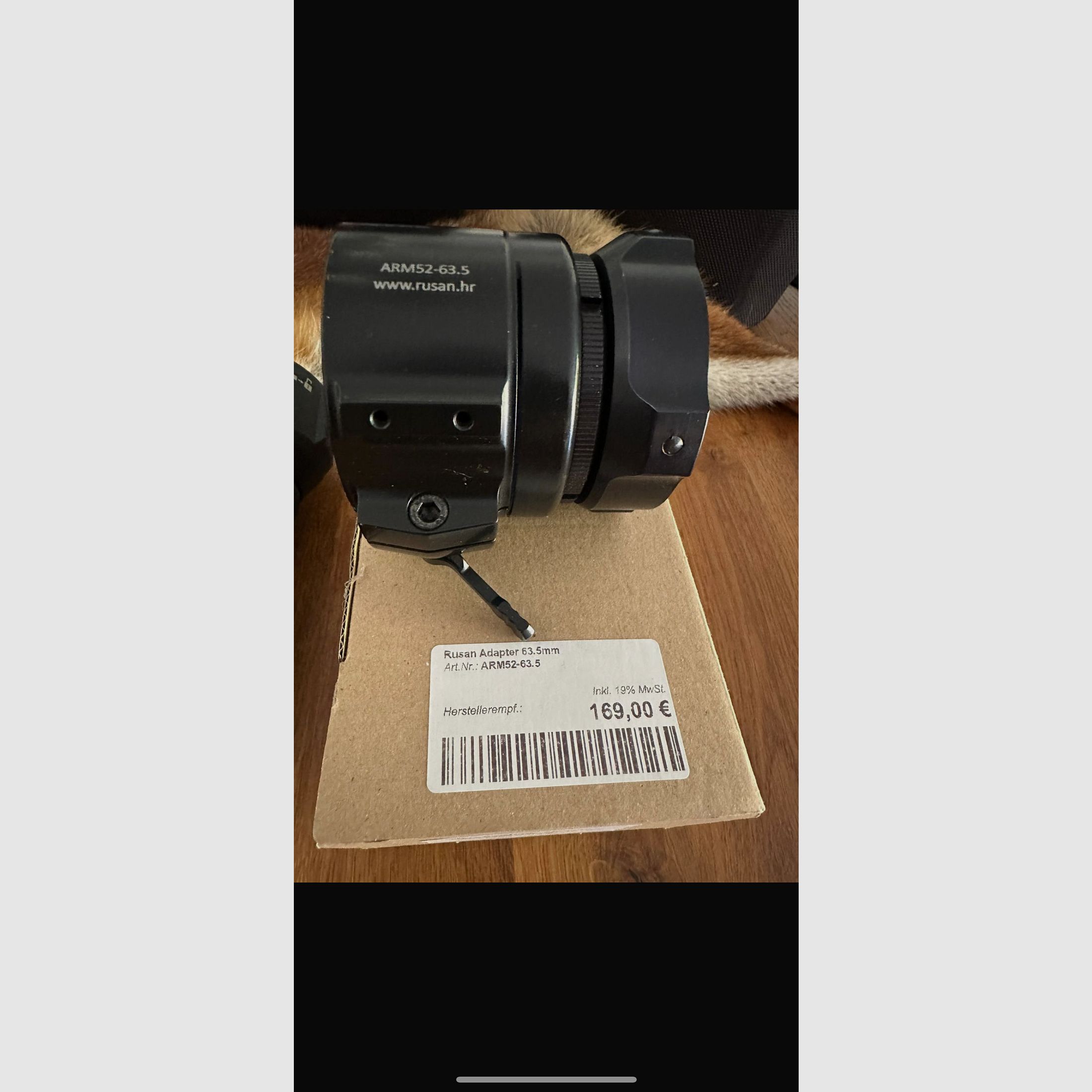 Wärmebildkamera Pulsar XQ38F /  sowie Nachtsichtvorsatz Pulsar FN 135