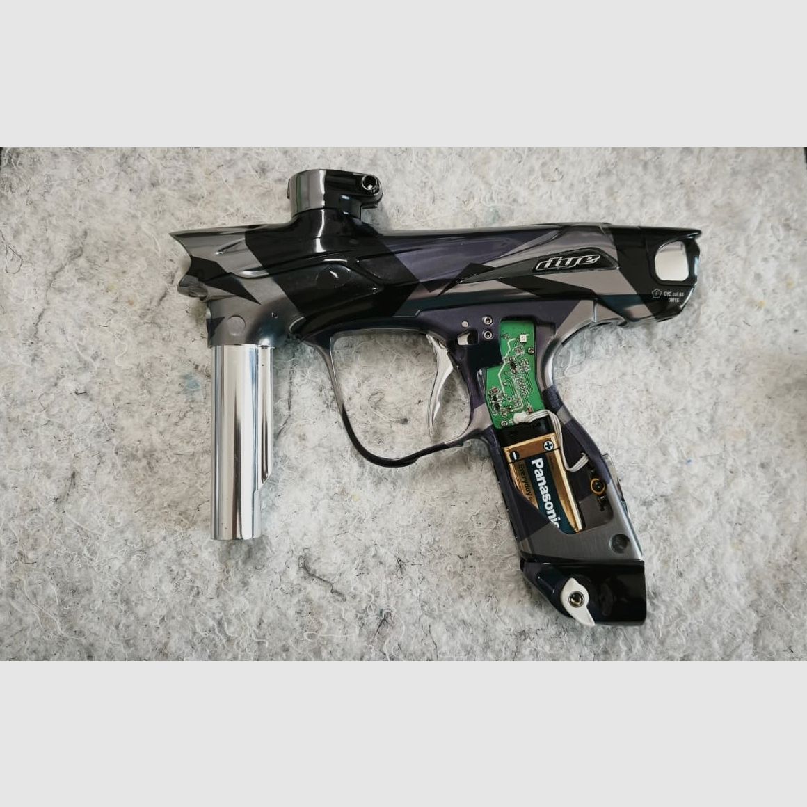 Dye DM15 Paintball Marker in the rare PGA Barracks Edition