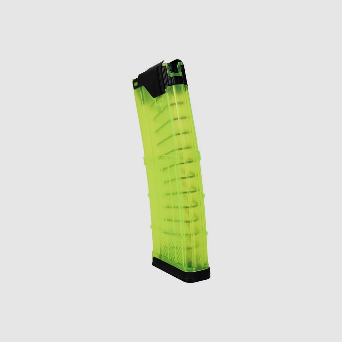 LANCER SYSTEMS L5AWM 30RD 5.56X45MM/.223 REM MAGAZIN, transparent grün, Bild 3 von 3