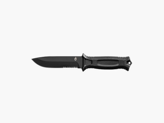 coltello STRONGARM seghettato + ETUI GERBER nero
