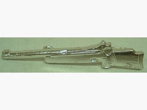 Badge rifle silver -