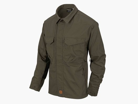 HELIKON-TEX WOODSMAN BUSHCRAFT SHIRT® TAIGA GREEN-SCHWARZ